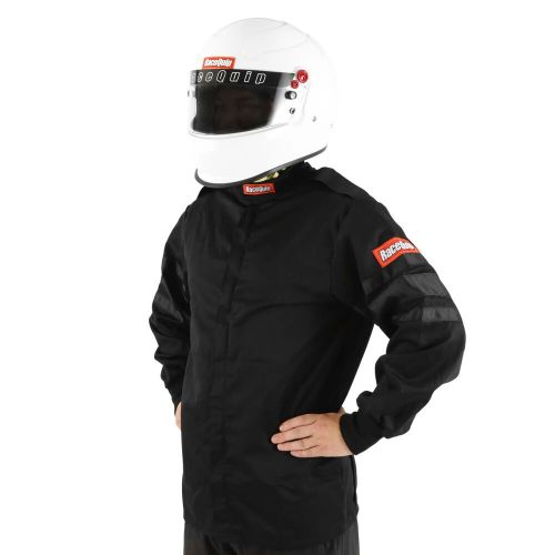 RaceQuip Single Layer Fire Suit Jacket Black - Medium Tall, US $92.17, image 3
