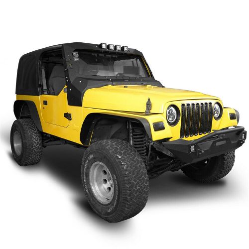 Hooke Road Windshield Frame Cowl Cover Amor Set For 1997-2006 Jeep Wrangler TJ, US $399.62, image 10