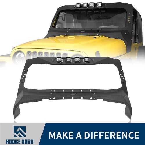 Hooke Road Windshield Frame Cowl Cover Amor Set For 1997-2006 Jeep Wrangler TJ, US $399.62, image 17