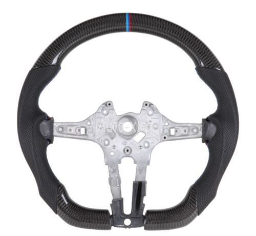 Heated Carbon Fiber Flat Steering Wheel For BMW M1 M2 M3 M4 M5 M6 X5 X6 F80 F10, US $433.60, image 5