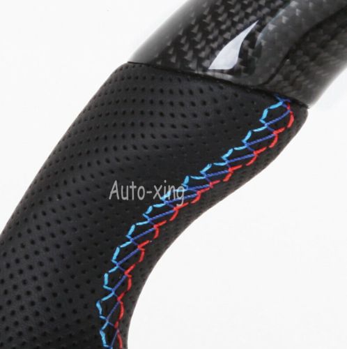 Heated Carbon Fiber Flat Steering Wheel For BMW M1 M2 M3 M4 M5 M6 X5 X6 F80 F10, US $433.60, image 8