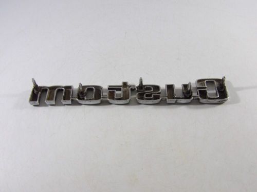 Vintage 1973 1974 1975 1976 1977-1979 ford pickup "custom" emblem d4tb9925632ba