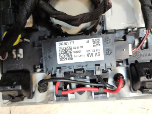 SEAT LEON MK3 2013-2018 FRONT ROOF INTERIOR COURTESY MAP READING LIGHT, US $, image 4