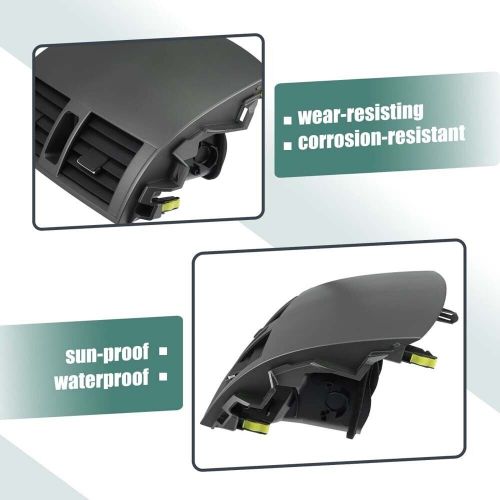 Center Dash A/C Outlet Air Vent Panel w/ Strip Trim For Toyota Corolla 2007-2013, US $78.99, image 2