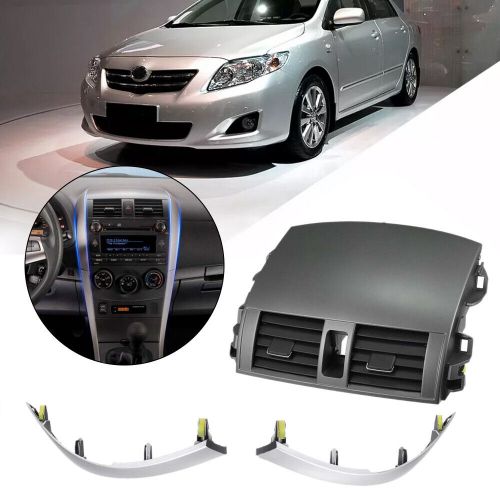 Center Dash A/C Outlet Air Vent Panel w/ Strip Trim For Toyota Corolla 2007-2013, US $78.99, image 6