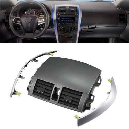 Center Dash A/C Outlet Air Vent Panel w/ Strip Trim For Toyota Corolla 2007-2013, US $78.99, image 8