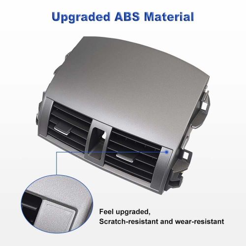 Center Dash A/C Outlet Air Vent Panel w/ Strip Trim For Toyota Corolla 2007-2013, US $78.99, image 9