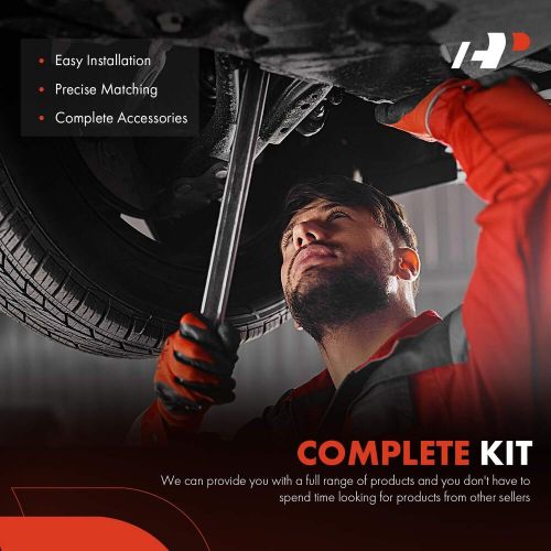 6pcs front stabilizer bar end link inner &amp; outer tie rod end for chevrolet gmc