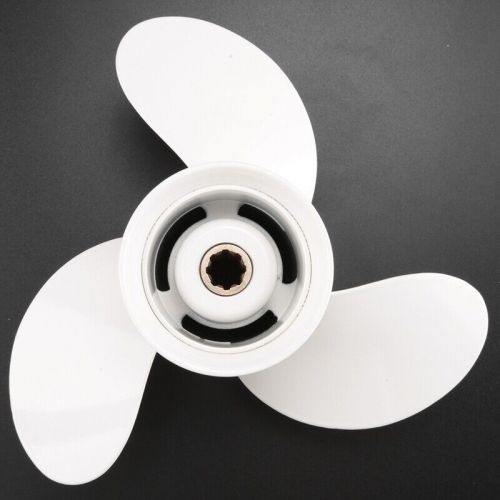 3X(9 1/4 X 9-J Aluminum Alloy 3 Blade Outboard Propeller for 9.9-15Hp S7I3), AU $159.69, image 5