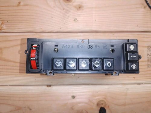 A/C Heater Climate Temperature Control OEM 88-91 Mercedes 1268300885 W126 420S, US $89.99, image 5