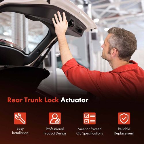 Tailgate lock actuator for ford f-150 2015-2023 f-250 f-350 super duty 2017-2023