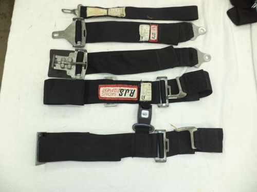 RJS RACING SEAT BELTS BLACK, US $30.00, image 2