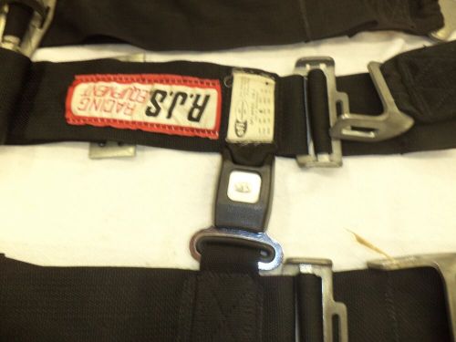 RJS RACING SEAT BELTS BLACK, US $30.00, image 3