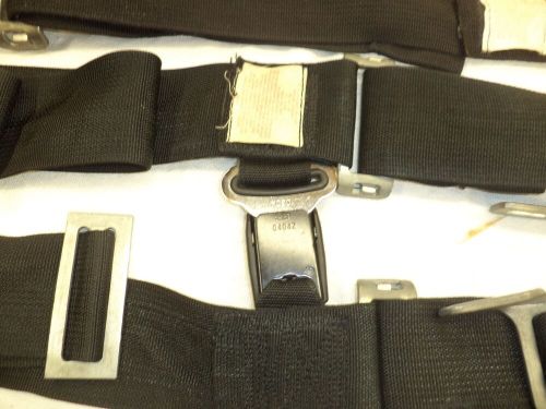 RJS RACING SEAT BELTS BLACK, US $30.00, image 6