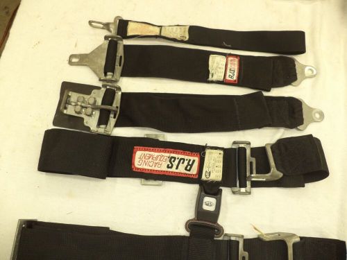 RJS RACING SEAT BELTS BLACK, US $30.00, image 7