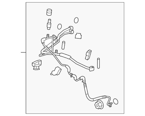 Genuine GM Air Conditioning Compressor Hose Assembly 84429951, US $128.61, image 4