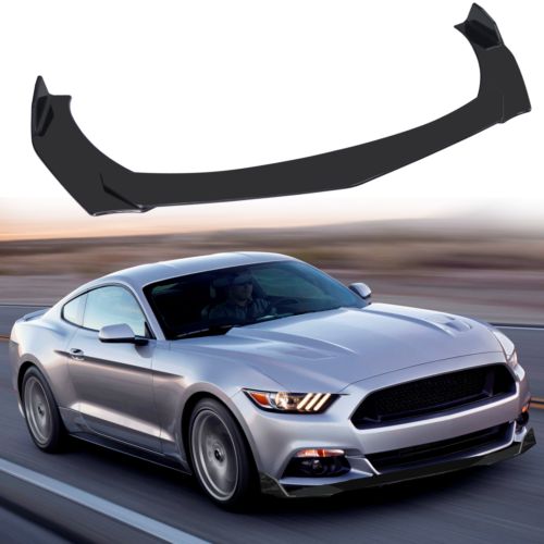 For Ford Mustang GT new Car Front Bumper Lip Spoiler Splitter Black, US $64.99, image 8