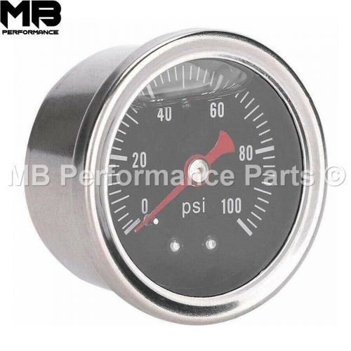Universal Adjustable Fuel Pressure Regulator Oil Gauge 100PSI AN6 Fitting Kit, US $, image 11