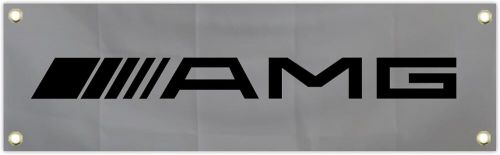 AMG Flag Banner 1.5x5 ft Racing Motorsports 100D Polyester Indoor Outdoor Decor, US $19.95, image 5