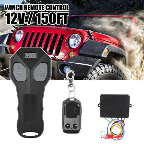 Wireless Winch Remote Control Kit Switch Handset for Car ATV SUV UTV Truck DC12V, US $19.99, image 9