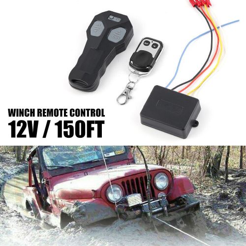 Wireless Winch Remote Control Kit Switch Handset for Car ATV SUV UTV Truck DC12V, US $19.99, image 18