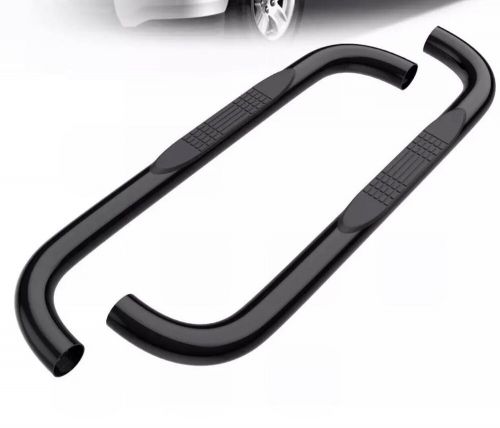 3&#034; nerf bars for 99-18 chevy silverado/sierra 1500 2500 regular cab side steps