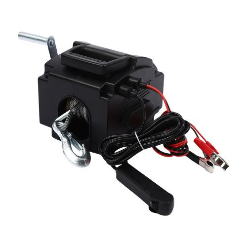 Portable Electric Winch 2000LB Remote Towing Hitch Truck Trailer Boat 300W 12V, US $90.01, image 4