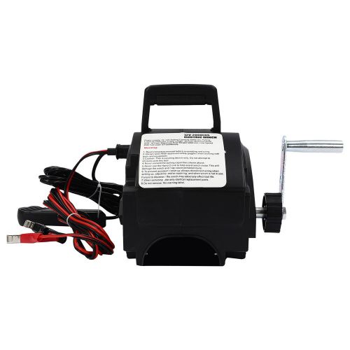 Portable Electric Winch 2000LB Remote Towing Hitch Truck Trailer Boat 300W 12V, US $90.01, image 5