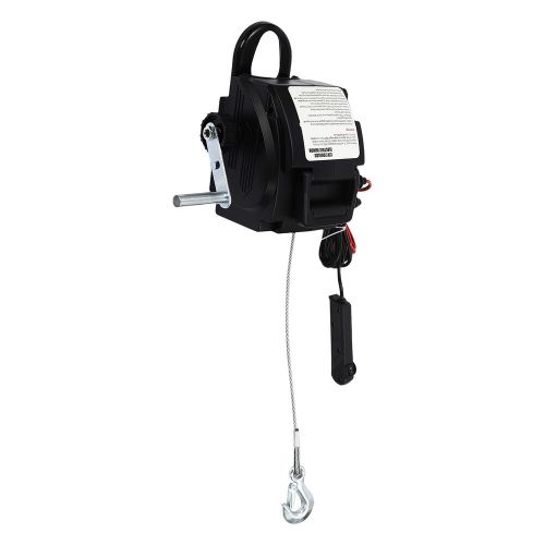 Portable Electric Winch 2000LB Remote Towing Hitch Truck Trailer Boat 300W 12V, US $90.01, image 13