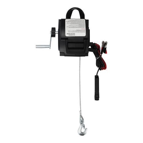 Portable Electric Winch 2000LB Remote Towing Hitch Truck Trailer Boat 300W 12V, US $90.01, image 14