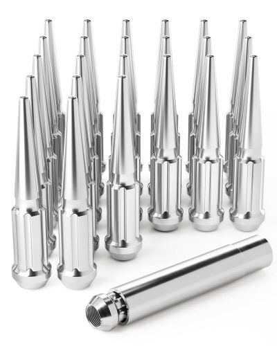 OMT 14mmx1.5 Lug Nuts Chrome 32 Piece, M14x1.5 Spike Lug Nuts Wheel Accessories, US $33.00, image 4