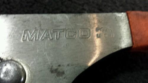 Matco pgj 16 channellock groove joint pliers made in usa   v5