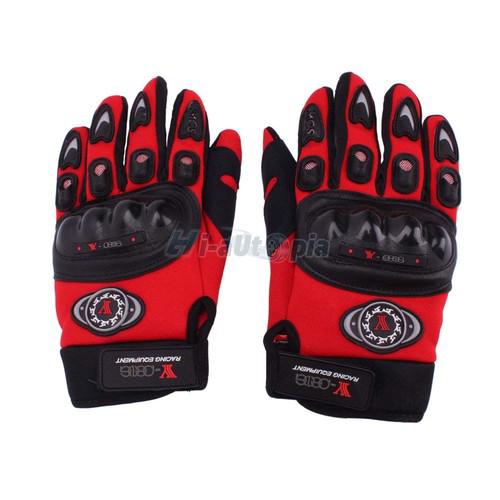 Bicycle Motorcycle Riding Protective Gloves Red L-size, US $7.49, image 2