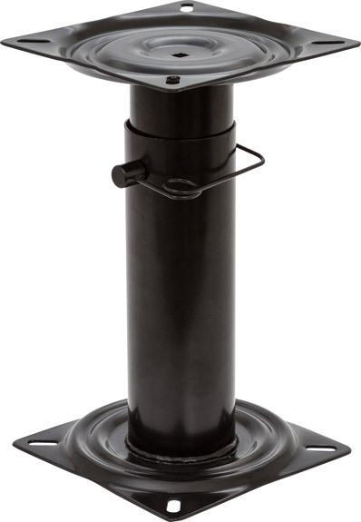 New harbor mate adjustable boat pedestal seat mount marine post base (ss-12)