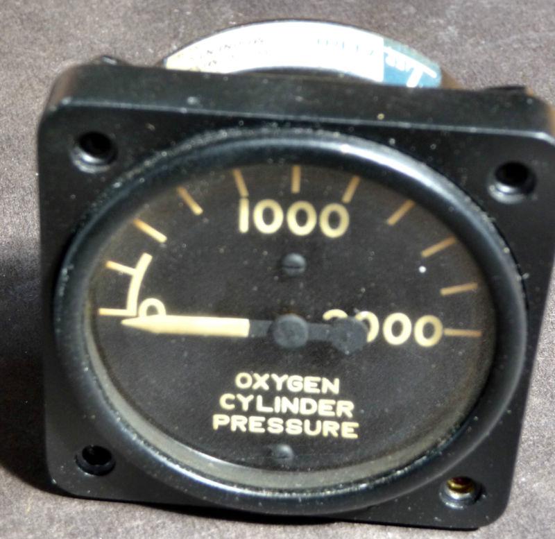 Zep aero high pressure oxygen cylinder gauge panel mount mil-g-6035a specs