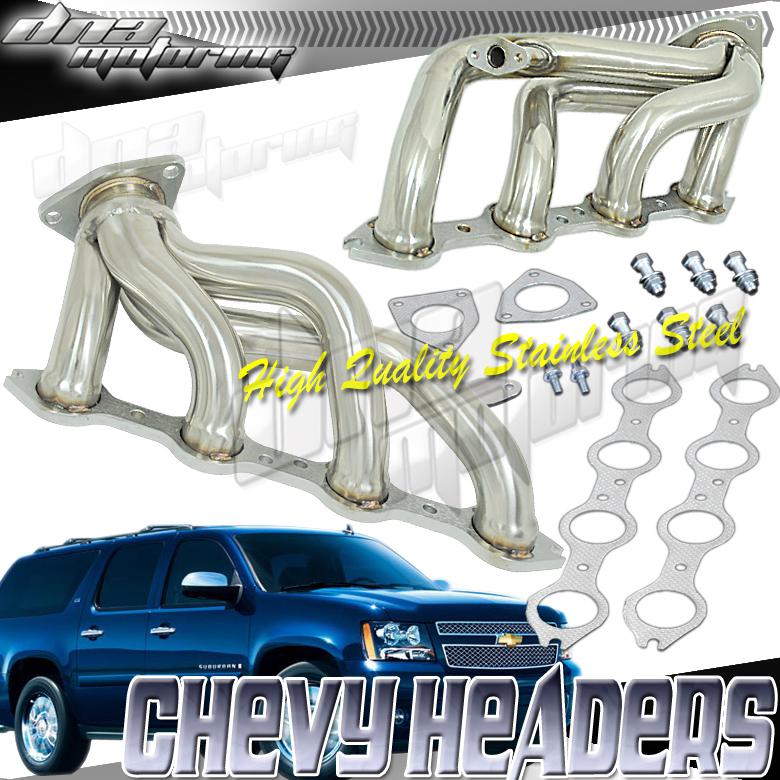 Avalanche/silverado/tahoe 1500 stainless steel performance shorty header/exhaust