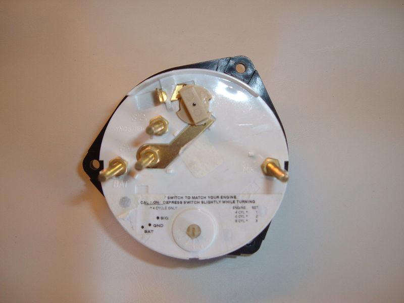 FOUR WINNS WELLCRAFT FARIA BOAT MARINE CROME BEZEL GAUGE RPM TEMP OIL VOLT , US $55.00, image 2