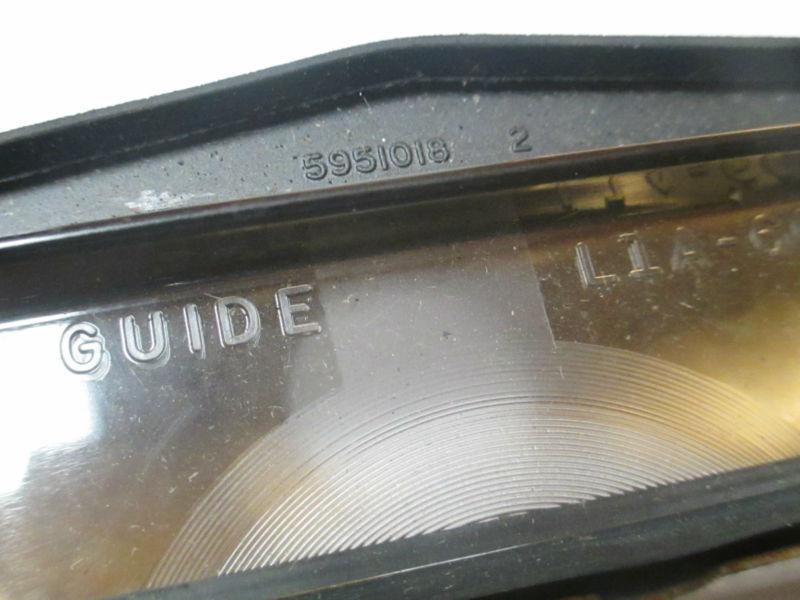 NOS 1960 -1966 Chevy Panel Suburban GMC license plate lamp lens housing rear, US $29.99, image 3