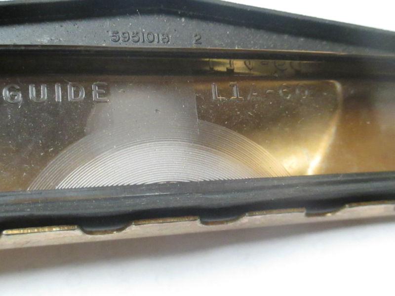 NOS 1960 -1966 Chevy Panel Suburban GMC license plate lamp lens housing rear, US $29.99, image 9