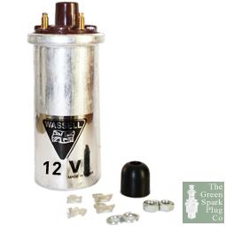 Motorcycle ignition coil small 12v for bike bsa triumph norton