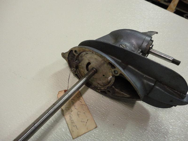Johnson 1966 5hp Outboard Lower Unit Gearbox Gearcase Foot LD-11 Evinrude 65-68 , US $45.00, image 4