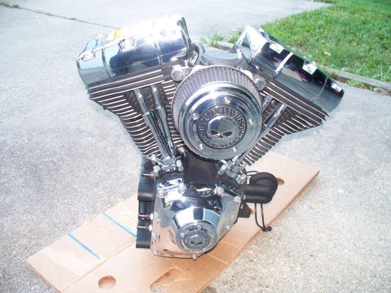 2001 harley davidson twin cam 88 engine with carb and air cleaner