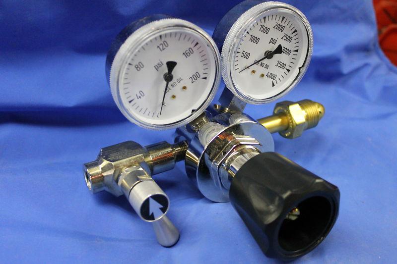 Buy ARGON/NITROGEN REGULATOR SINGLE STAGE BRASS 3000PSI INLET/150PSI