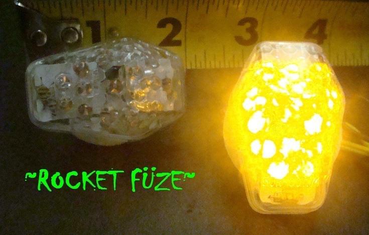 Triumph m1 hex 2" diamond clear signal lights amber xenon led motogp motorcycle