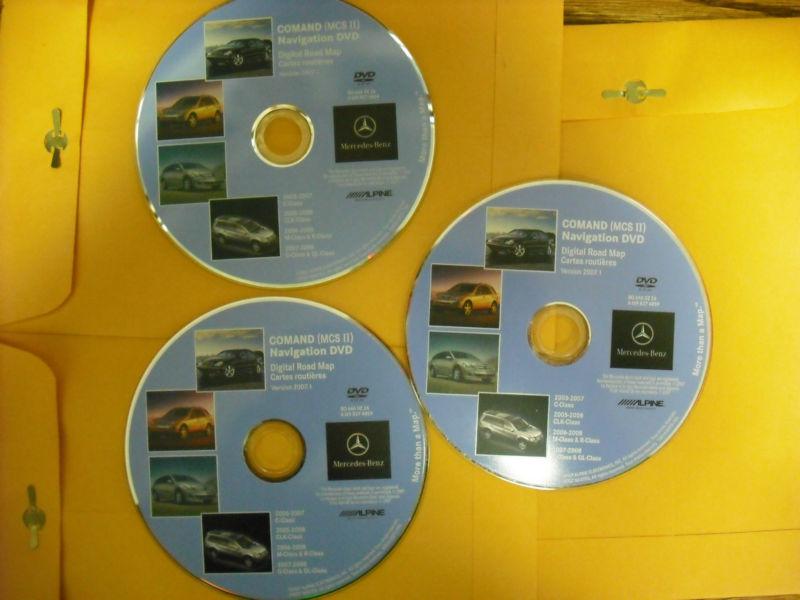 Mercedes benz comand mcsii navigation dvd version 2007.1 bq6460226 a16982734859