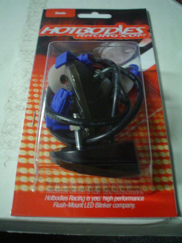 Hotbodies racing smoke led flush mount turn signals - honda cbr250r 2011 2012