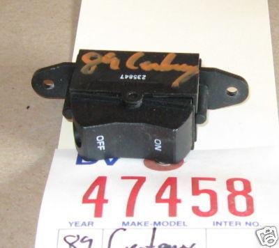 Buick 89 century defrost/defog switch 1989