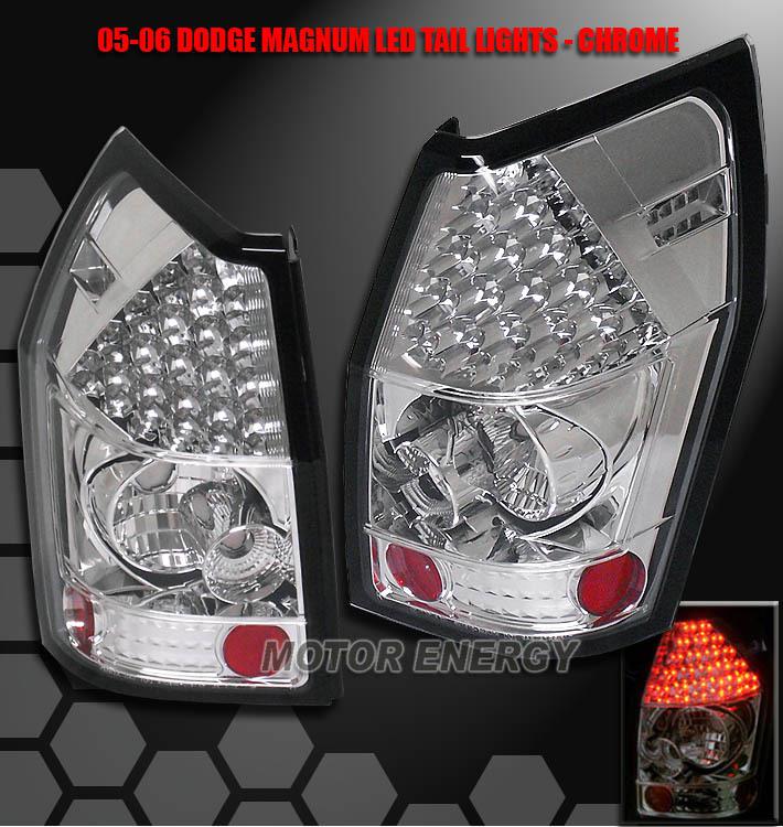 2005-2006 dodge magnum led altezza tail lights lamps ch