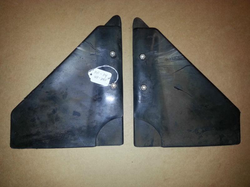 Outboard  sterndrive whale tale, hydrofoil stabilizer fin for 40 to 200 hp hf-14