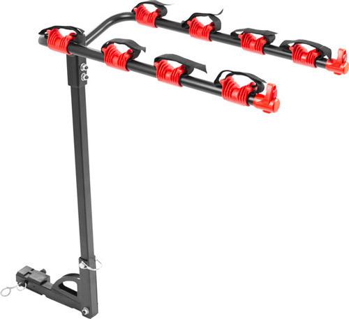 4 bike carrier-rack-bicycle racks-1.25 & 2" swing down (hmbc-4)